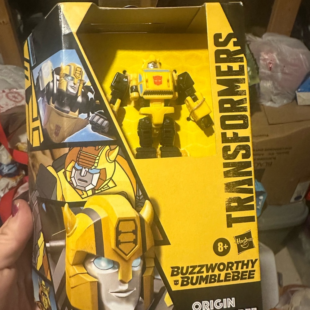 Buzzworthy Bumblebee Action Figure Yellow and Black